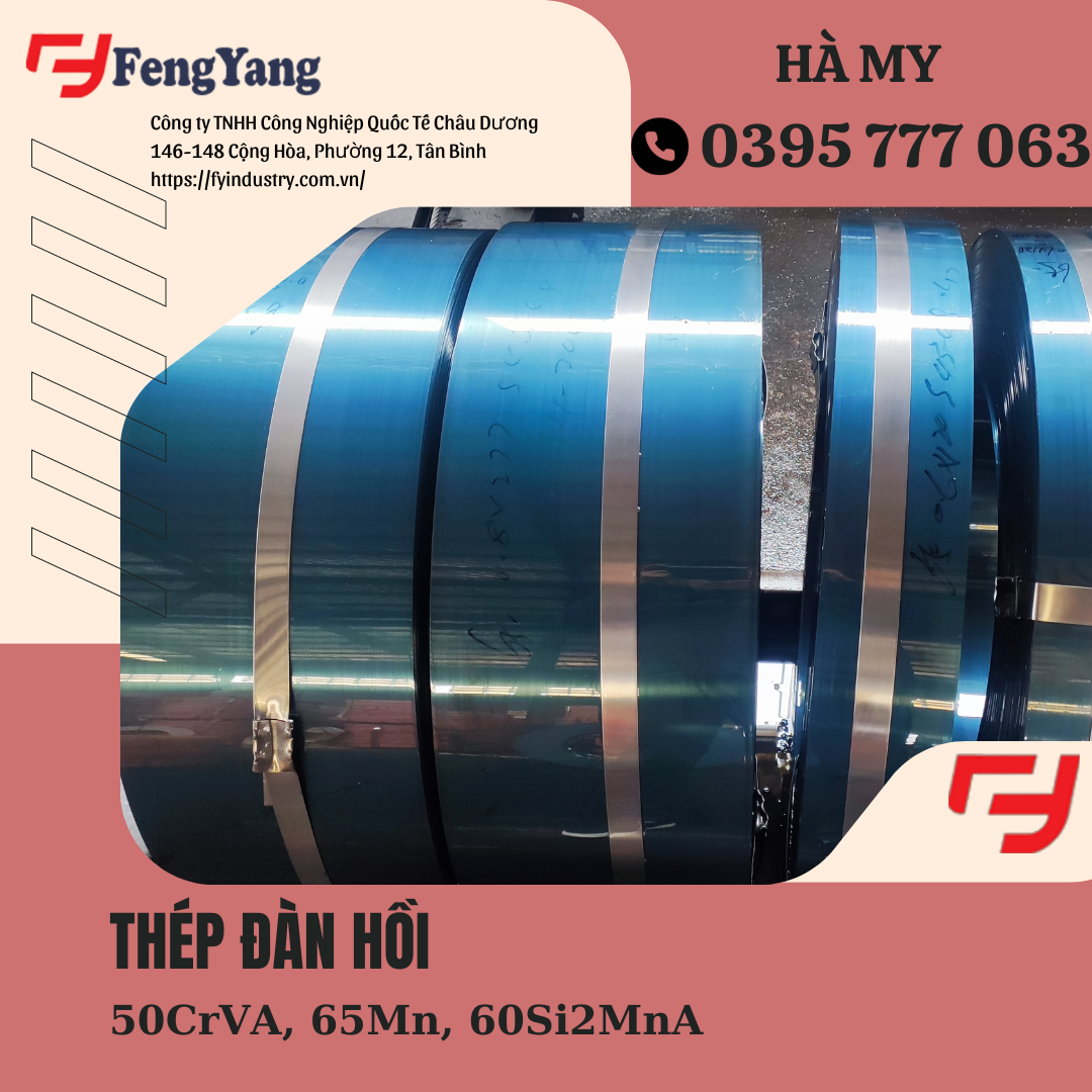 THÉP ĐÀN HỒI 50CrVA, 65Mn, 60Si2MnA