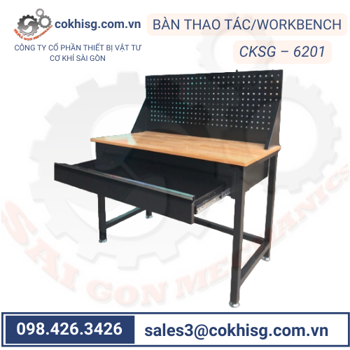 BÀN THAO TÁC/ WORKBENCH - MODEL: CKSG-6201