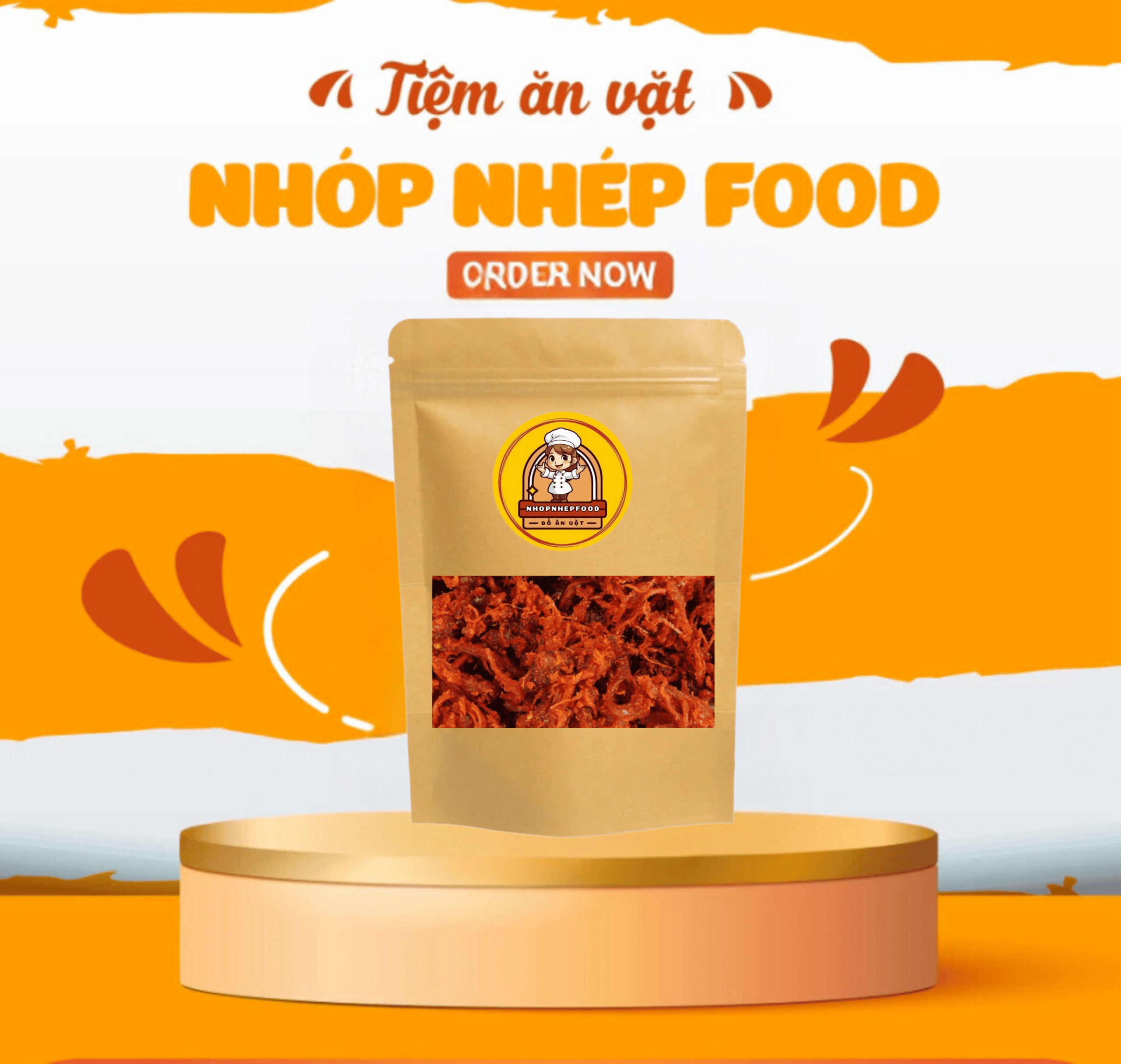 Khô bò xé sợi truyền thống