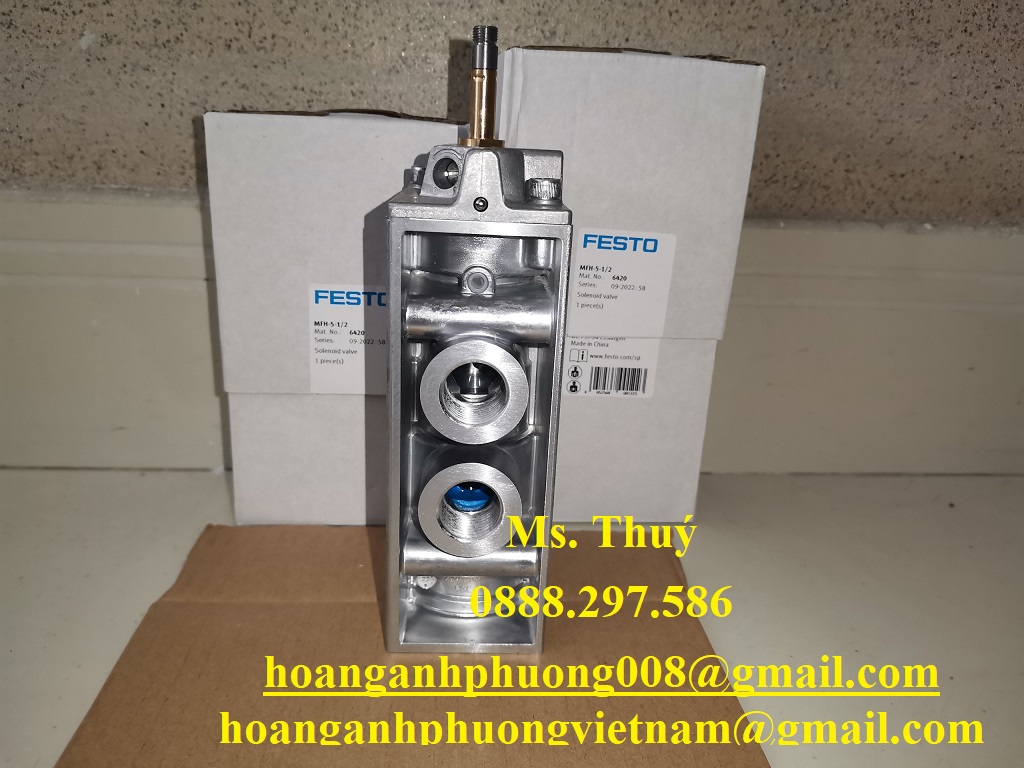 Van điện từ Festo chính hãng MFH-5-1/4 - New 100%