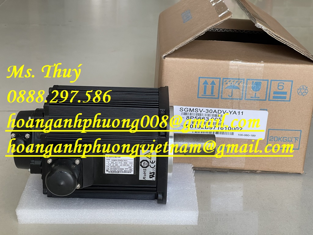 Yaskawa SGMSV-30ADV-YA11 - Động cơ chính hãng, giá tốt