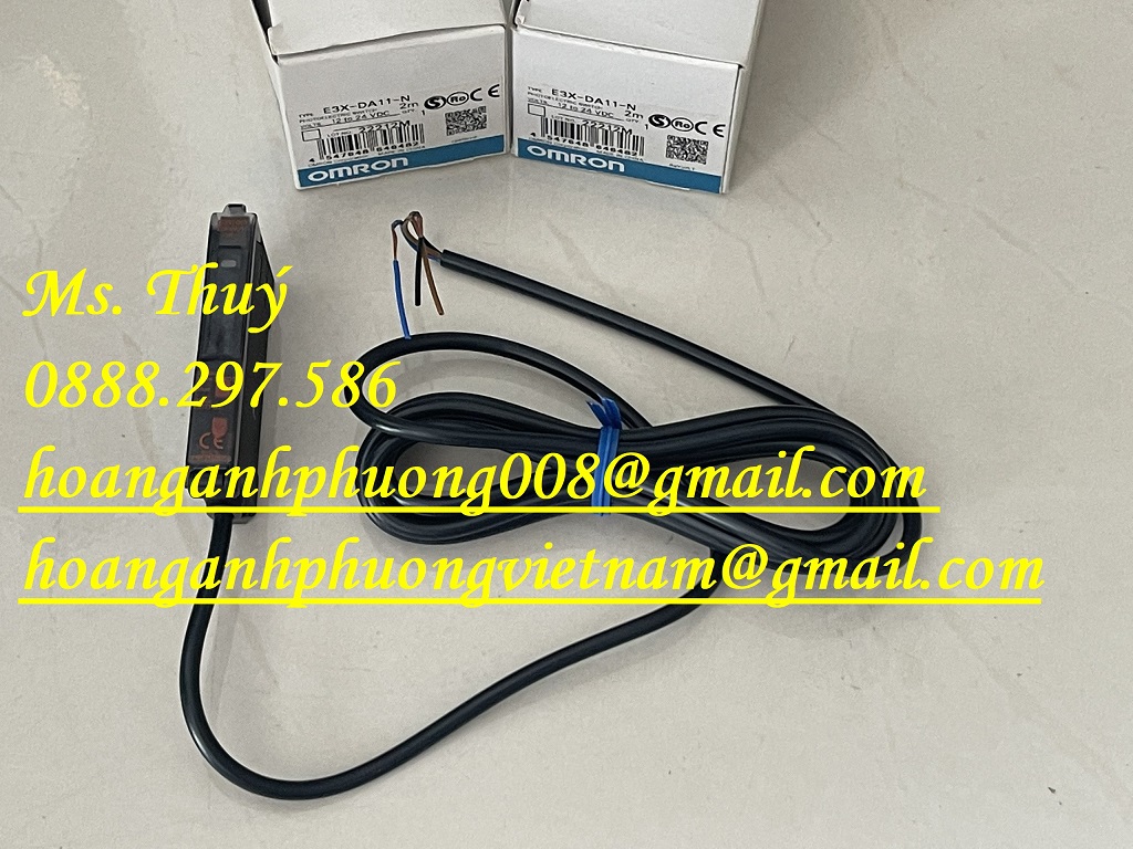 Omron E3X-DA11-N - Cảm biến mới 100% - Cty Hoàng Anh Phương