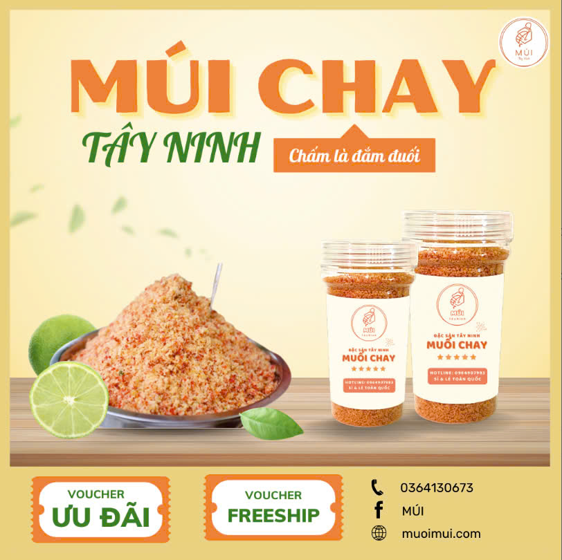 Muối tôm chay Tây Ninh- Đặc sản Tây Ninh