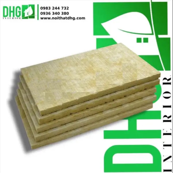 Bông khoáng Rockwool tỷ trọng 40kg/m3