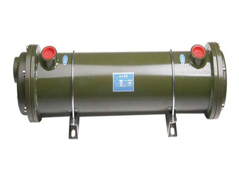 Két làm mát dầu thủy lực, Két làm mát dầu dạng ống