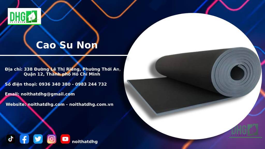 CAO SU NON CÁCH ÂM – GIẢI PHÁP TỐI ƯU CHO KHÔNG GIAN YÊN TĨNH