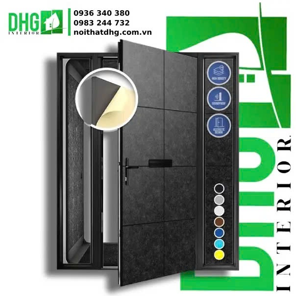 VÌ SAO NÊN CHỌN CỬA CÁCH ÂM TẠI NỘI THẤT DHG?