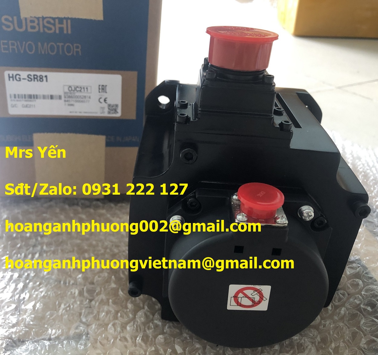 HG-SR81 Motor 0.85kW Mitsubishi chính hãng nhập khẩu trực tiếp