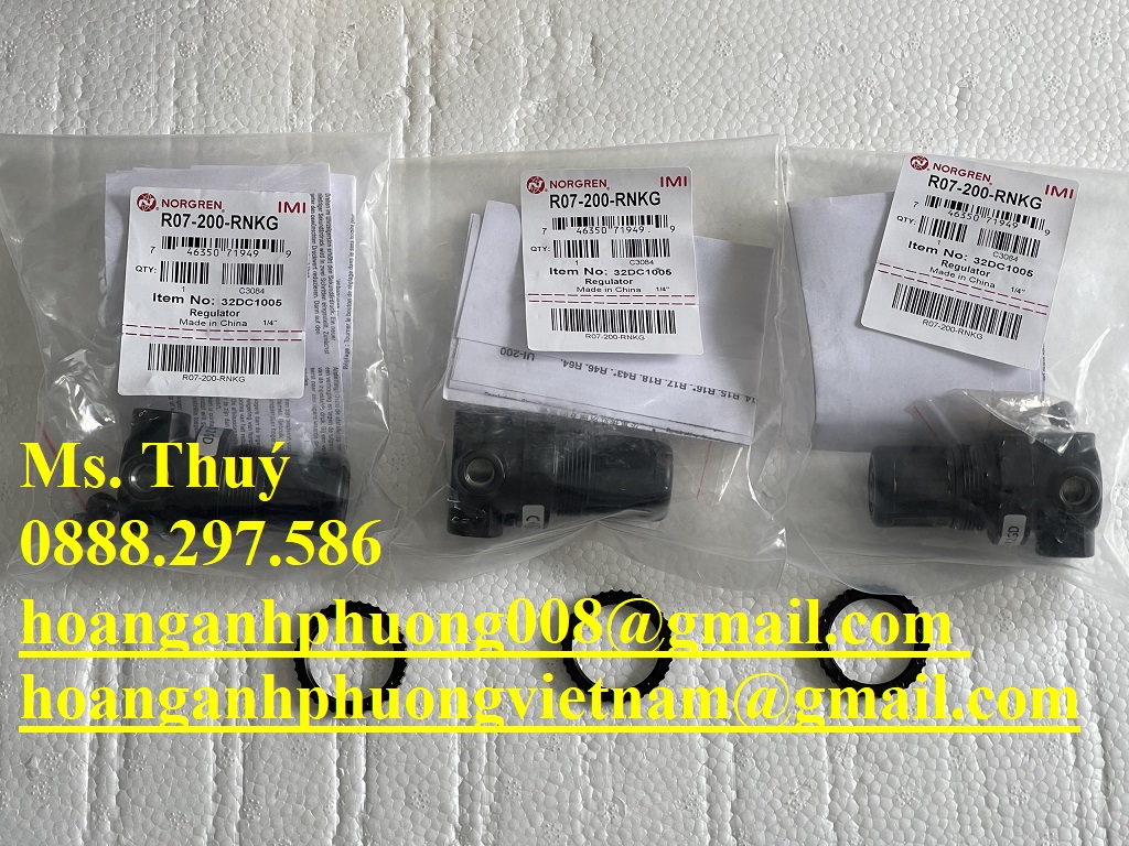R07-200-RNKG - Van điều áp Norgren - Chính hãng - Bình Dương
