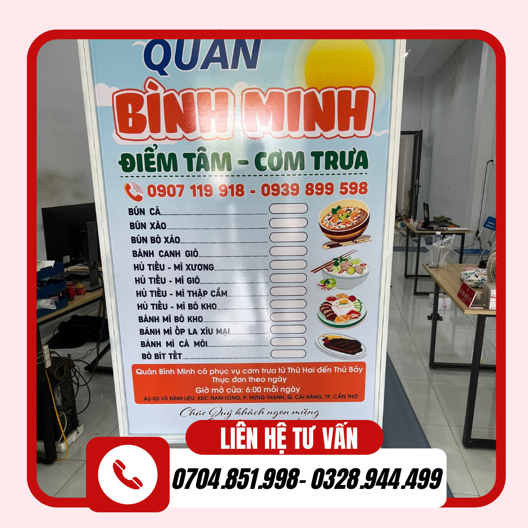 in ấn standee các loại tại cần thơ