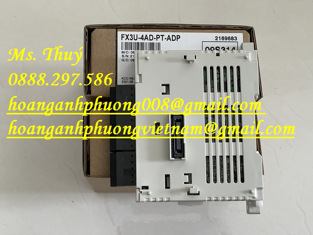Module giá ưu đãi - Mitsubishi FX3U-4AD-PT-ADP - New