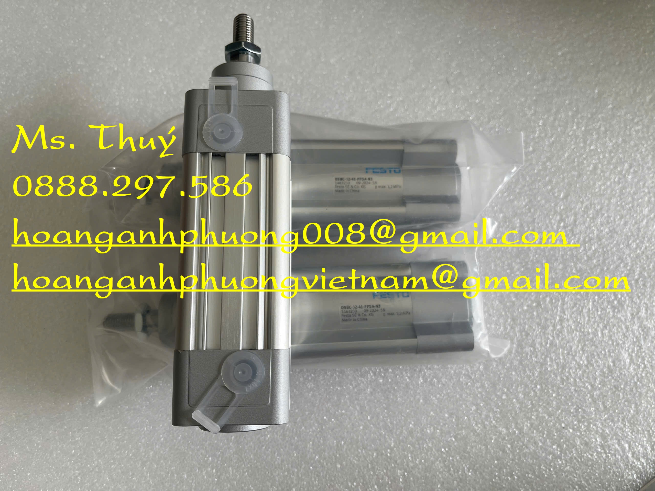 DSBC-32-41-PPSA-N3 - Festo ISO Cylinder - Hàng nhập mới 100%