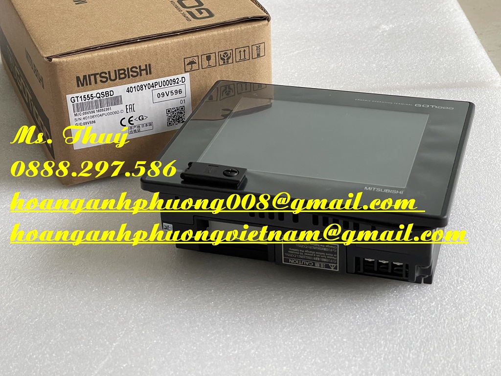 Màn hình HMI 5.7 inch GT1555-QSBD - Mitsubishi nhập khẩu