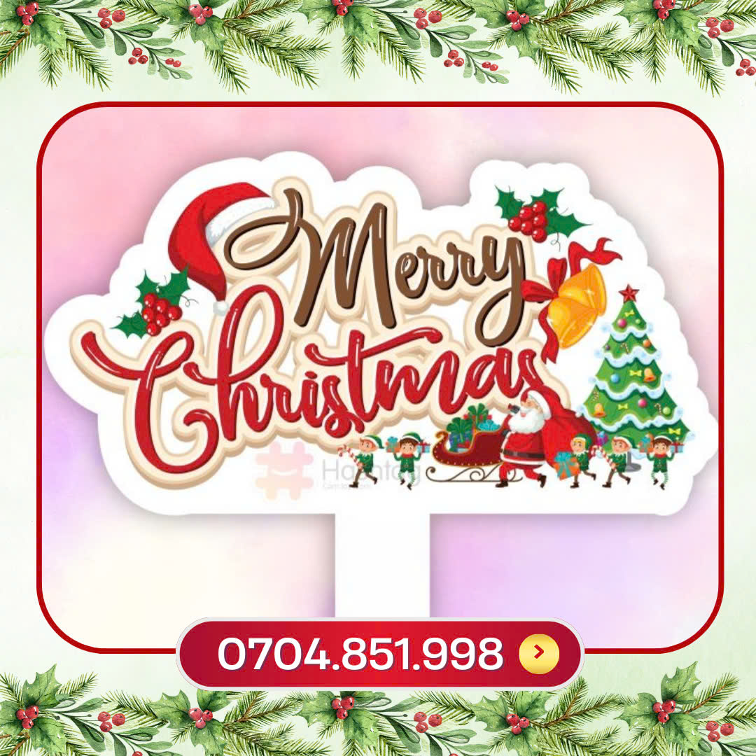 in hashtag giang sinh