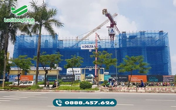 Lưới công trình - giải pháp an toàn vượt trội trong ngành xây dựng