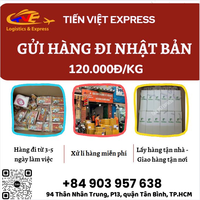 Gửi hàng đi Nhật Bản  - Tiến Việt Express