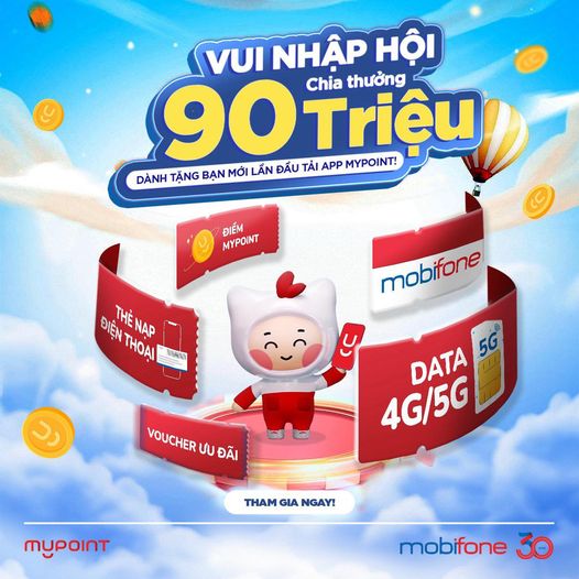 Đăng ký ứng dụng MyPoint, nhận 'bão' quà tặng dịp Tết