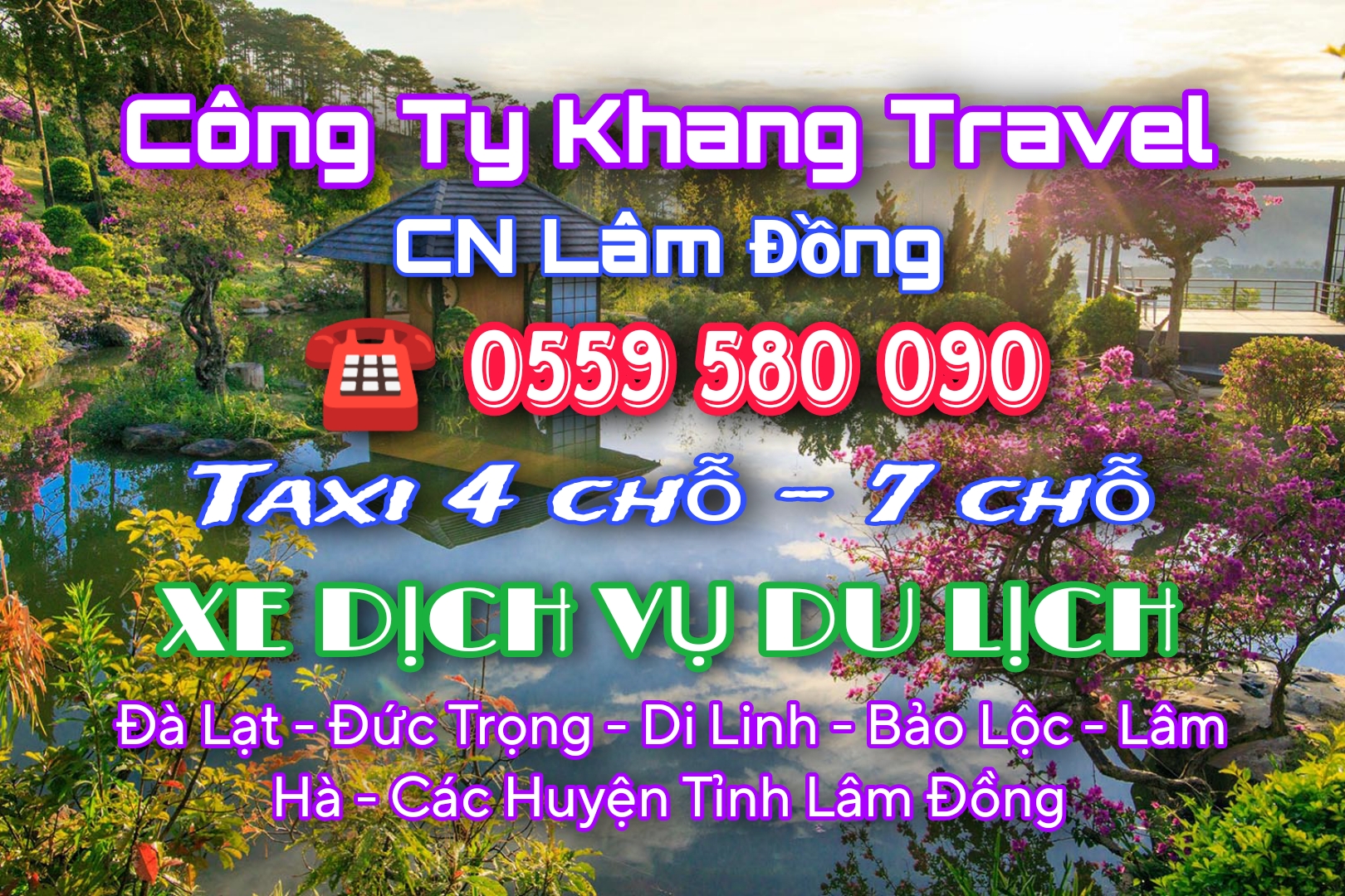 Dịch Vụ Taxi Đà Lạt - Đưa Đón Sân Bay Liên Khương