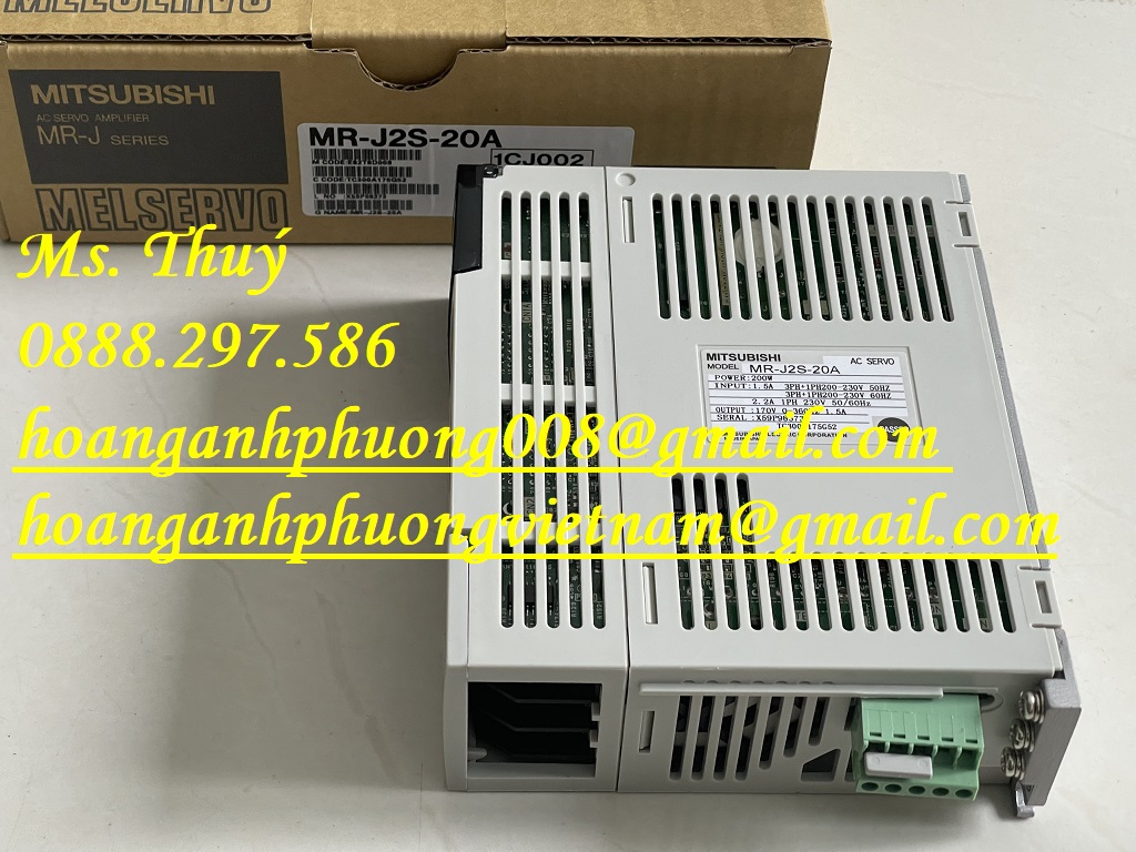Hàng nhập khẩu - Bộ điều khiển Servo MR-J2S-20A Mitsubishi