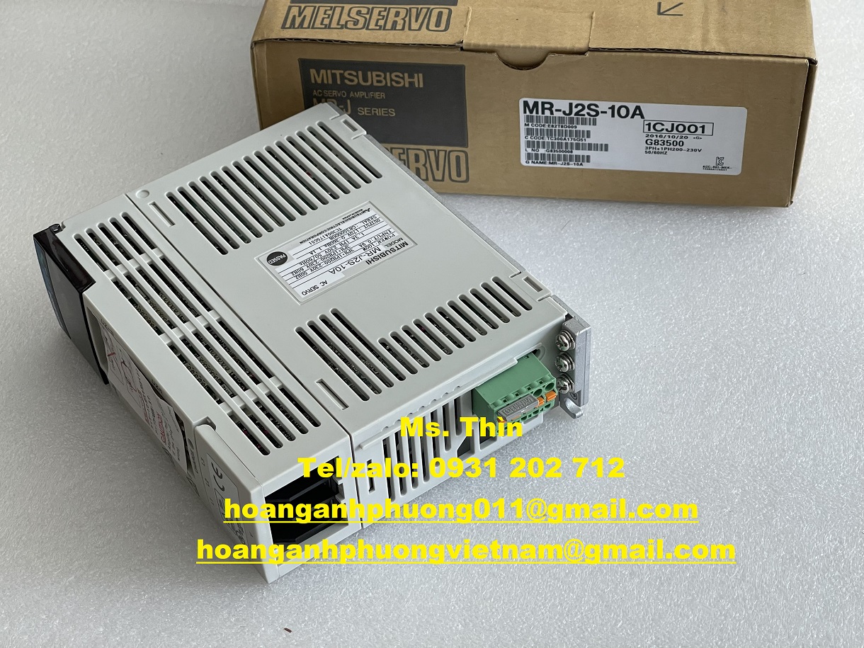 Bộ điều khiển Mitsubishi MR-J2S-10A, hàng nhập mới 100%, giá tốt tại Dĩ An