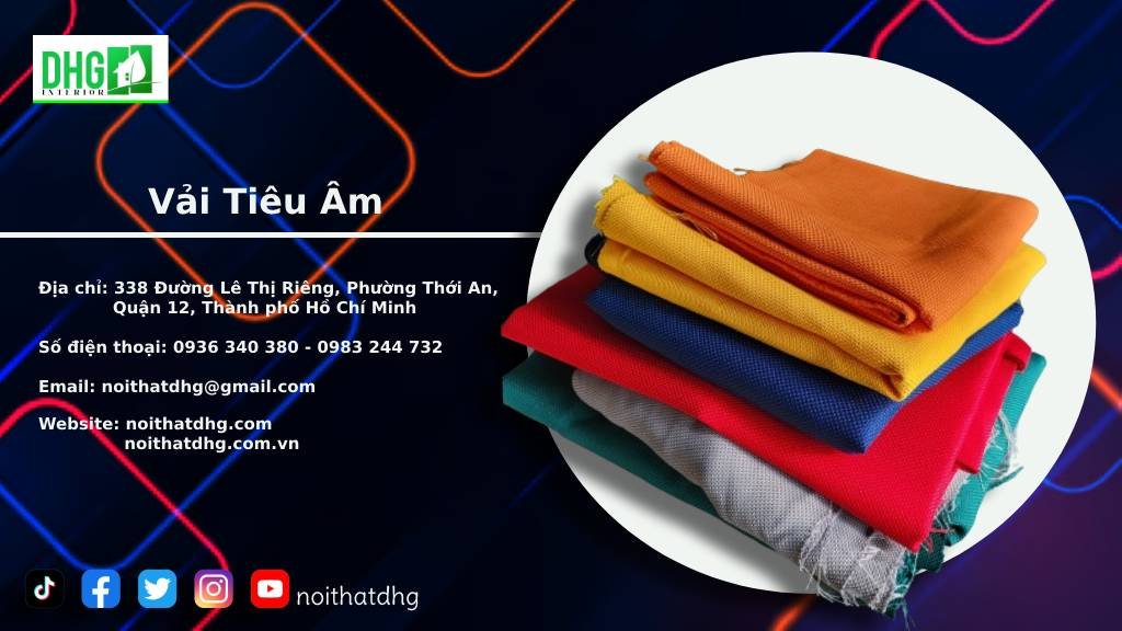 Vải Nỉ Tiêu Âm - Vật Liệu Tiêu Âm Cách Âm