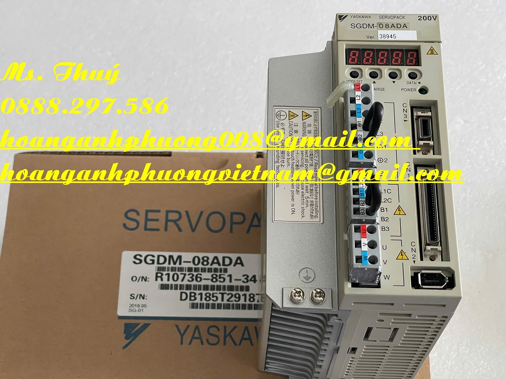 Yaskawa nhập khẩu từ Nhật - Bộ điều khiển SGDM-08ADA