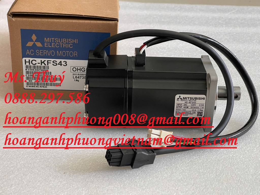 Động cơ HC-KFS43 -  Hàng Mitsubishi phân phối tại Việt Nam