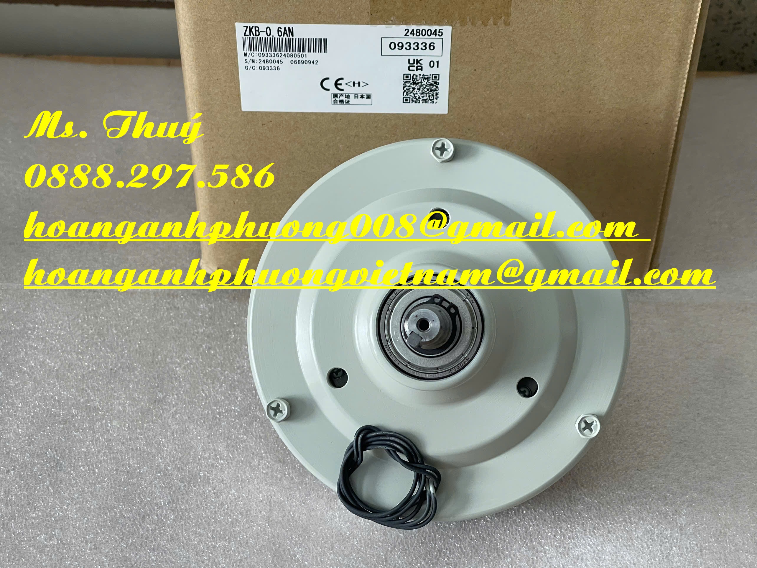 NPP chính hãng - Thắng từ ZKB-0.6AN Mitsubishi - Japan