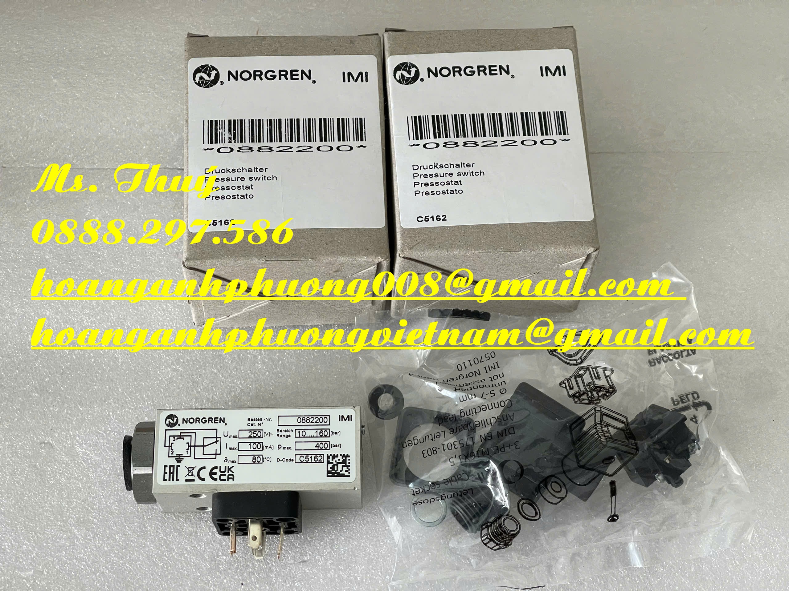 0882200 IMI Norgren - Công tắc áp suất - Giá ưu đãi