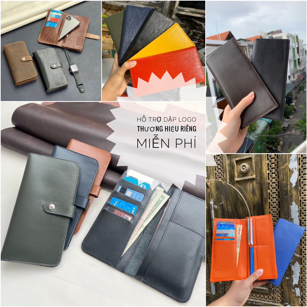 Ví, thắt lưng sản xuất trực tiếp tại xưởng giá nhập sỉ ví, thắt lưng cực thấp