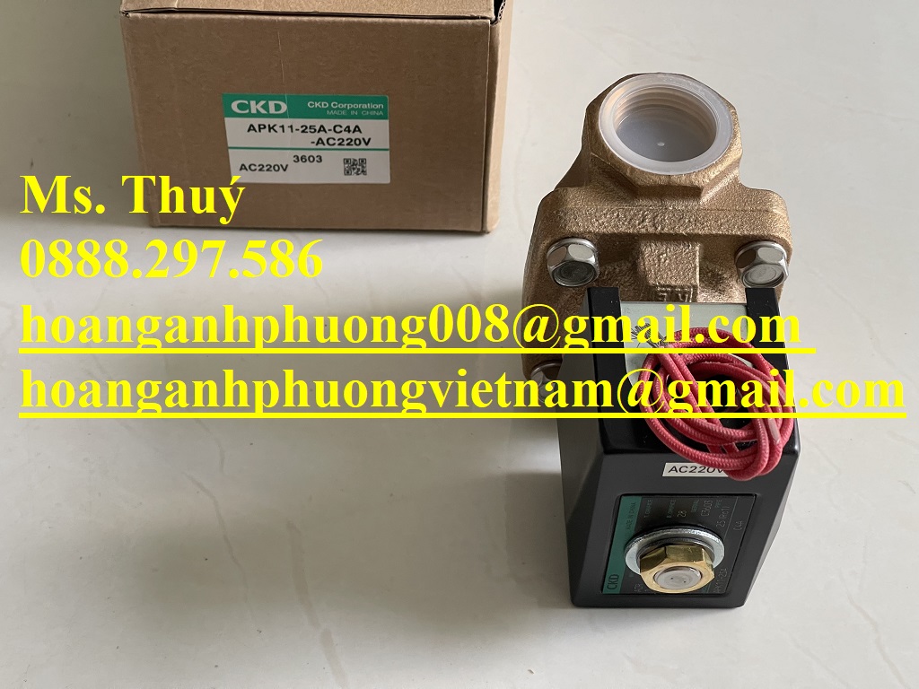 Van CKD chính hãng - APK11-25A-C4A-AC220V - Giá tốt tại Bình Dương
