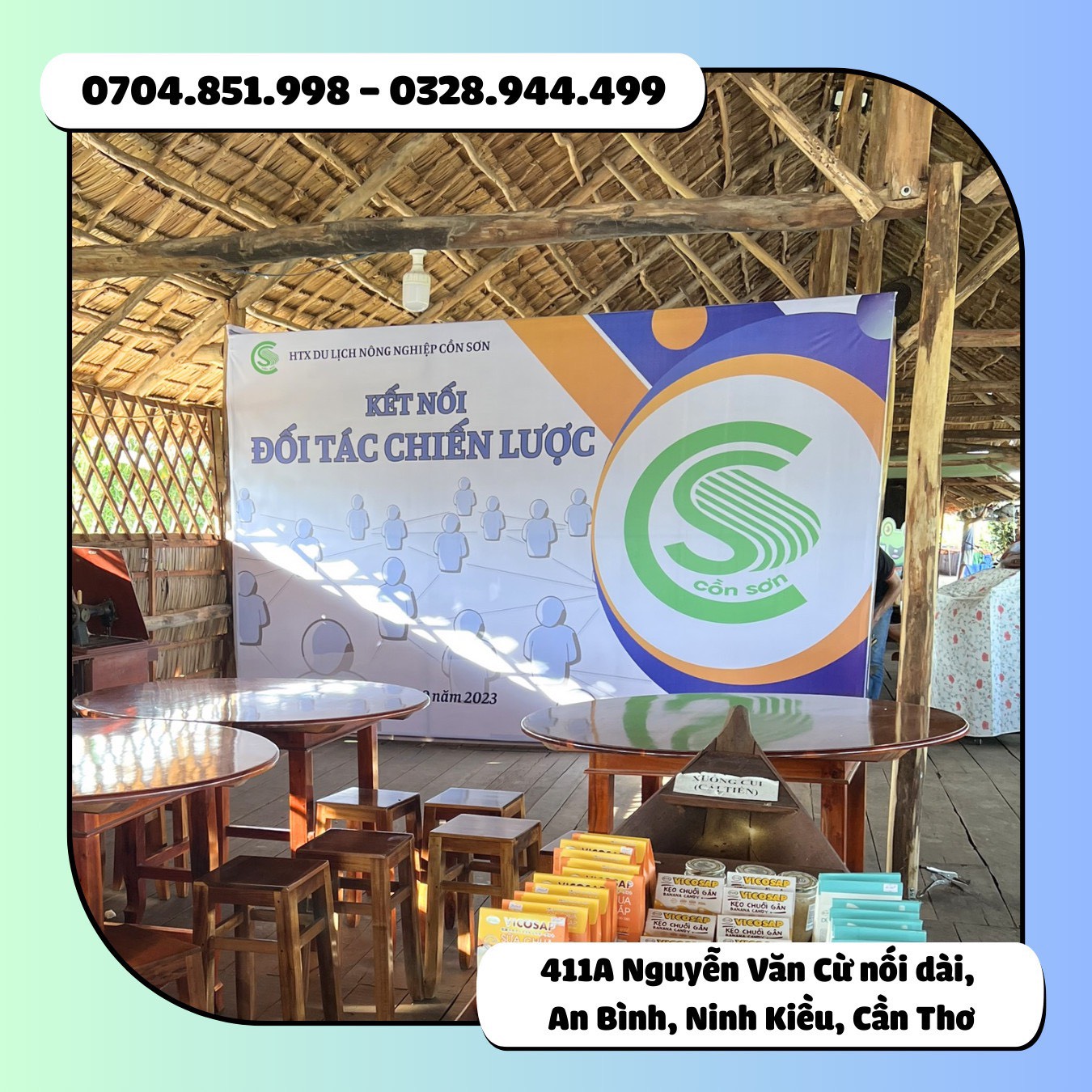 in ấn tân niên khai trương backdrop tại cần thơ