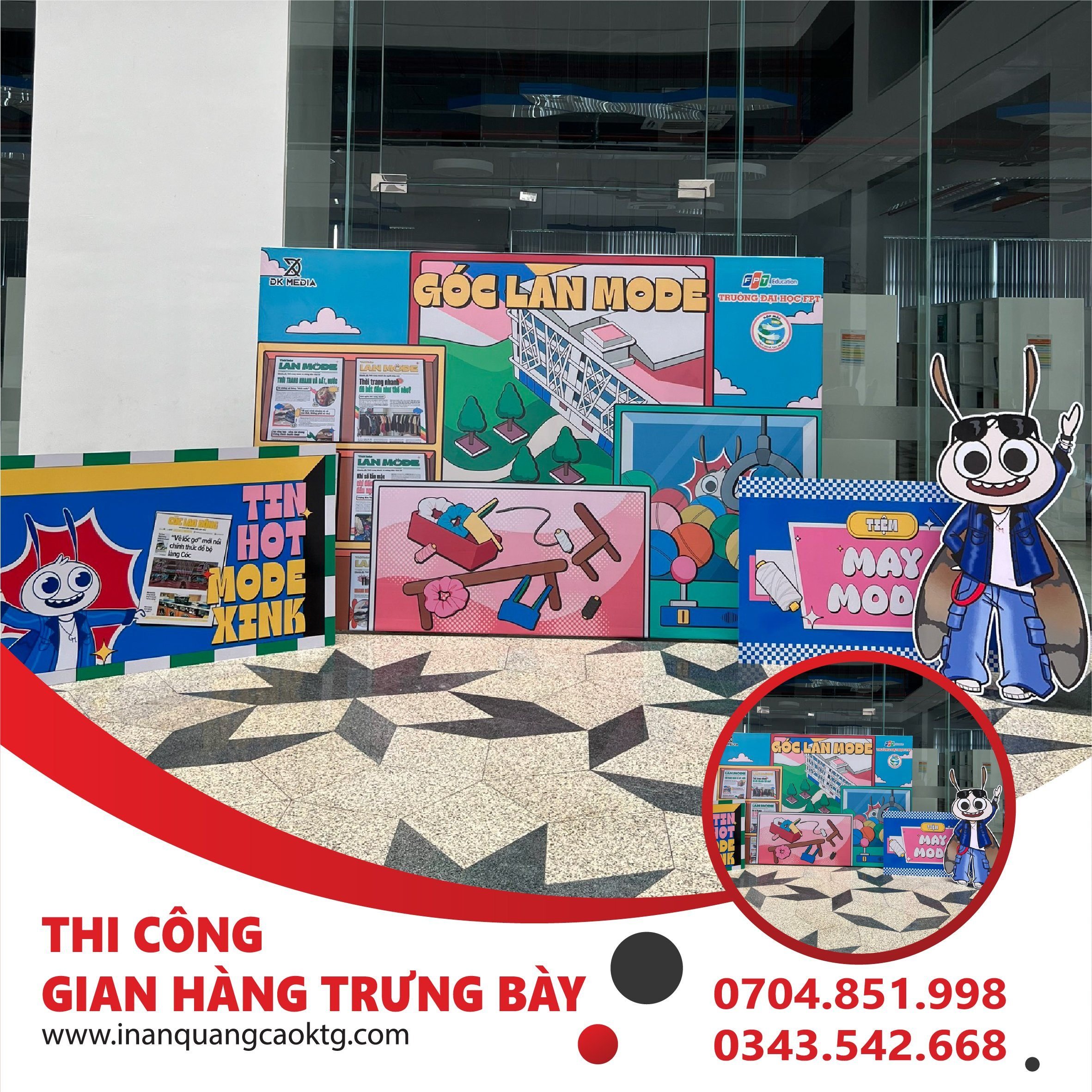 Thiết kế - In ấn - Thi công - Sản xuất - GIÁ RẺ