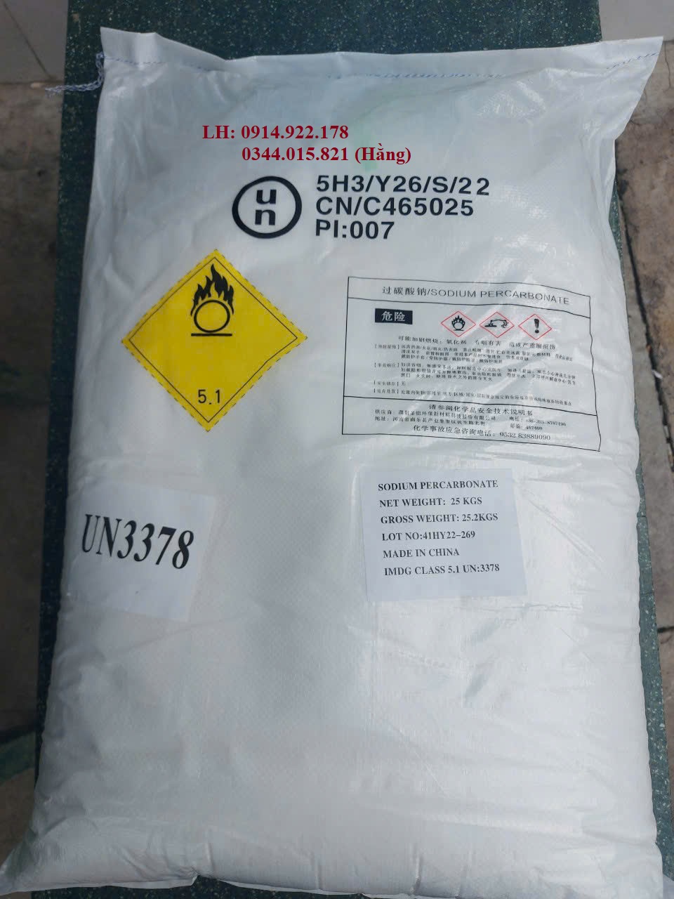 Oxy Bột, sodium percarbonate granular, cung cấp oxy cho tôm cá nuôi
