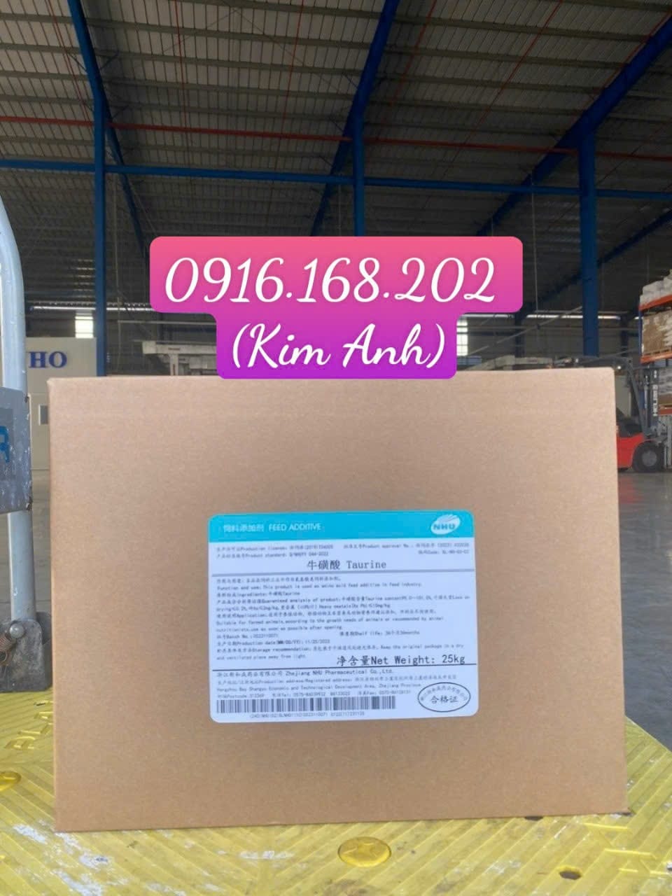 TAURINE – Acid amin tăng cường khứu giác và tăng trưởng cho tôm cá