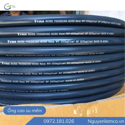 ỐNG CAO SU MỀM – GIẢI PHÁP DẪN CHẤT LỎNG VÀ KHÍ LINH HOẠT, BỀN BỈ