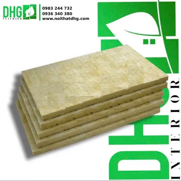 Bông Khoáng Rockwool | Cách Âm, Tiêu Âm, Chống Cháy