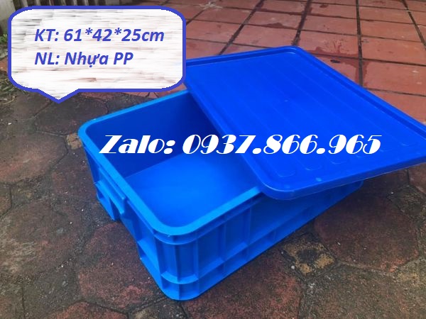 Địa chỉ cung cấp thùng có nắp, thùng nhựa bít tại Long Biên,báo giá sóng nhựa bí