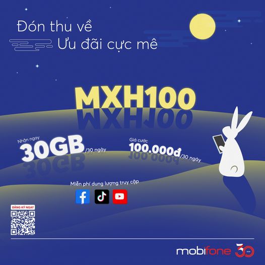 MXH100 – Chỉ 100K/tháng tặng bạn ngàn ưu đãi