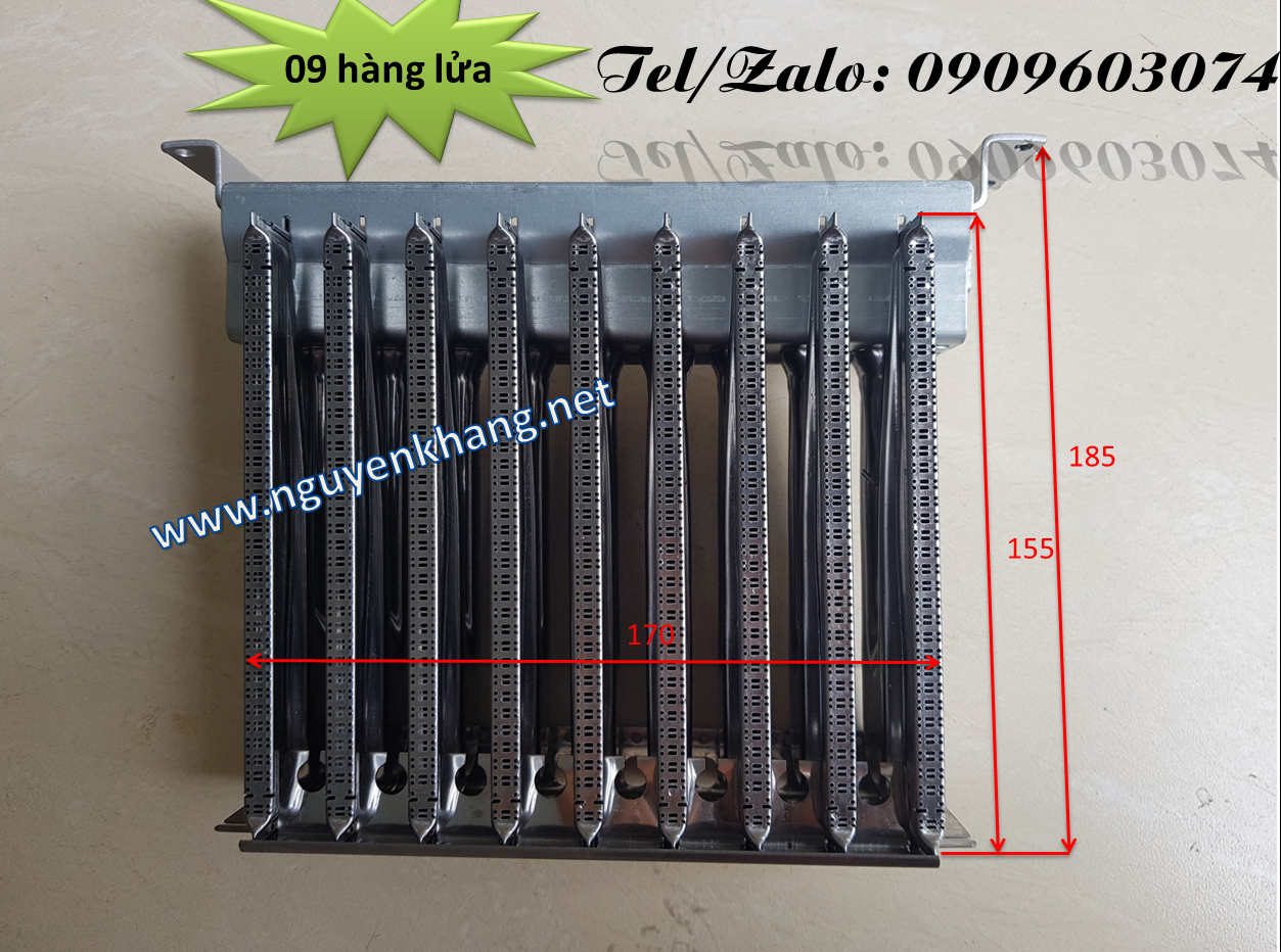 Đầu đốt chia lửa - bếp chia thanh lửa