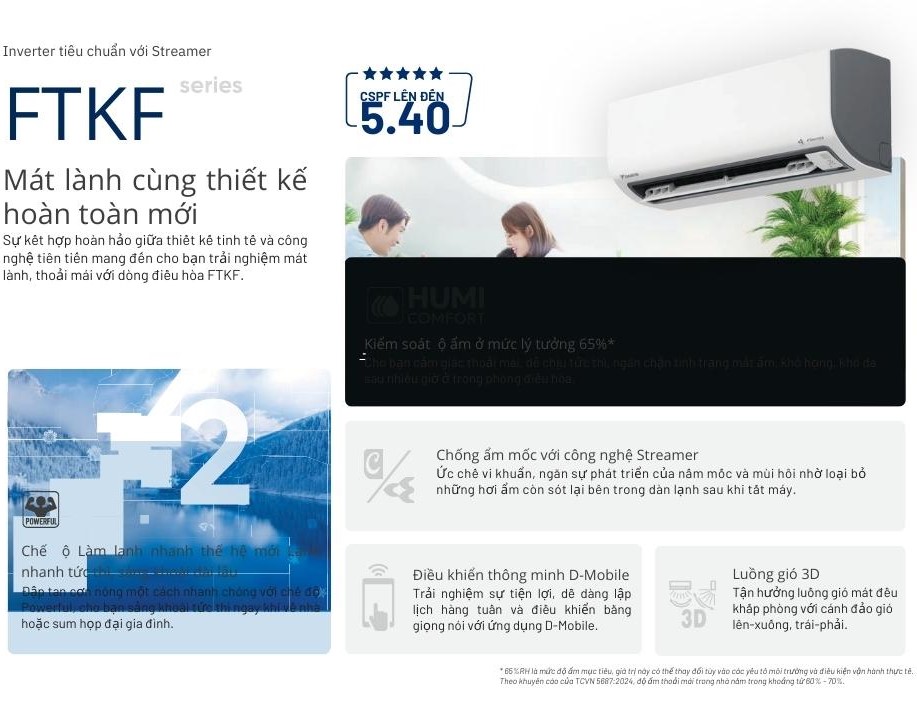 Máy lạnh treo tường Daikin bền bỉ 10 năm – Giá tốt nhất hôm nay