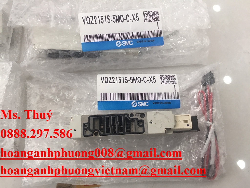 Bán Van điện từ VQZ2151S-5MO-C-X5 chính hãng SMC, mới