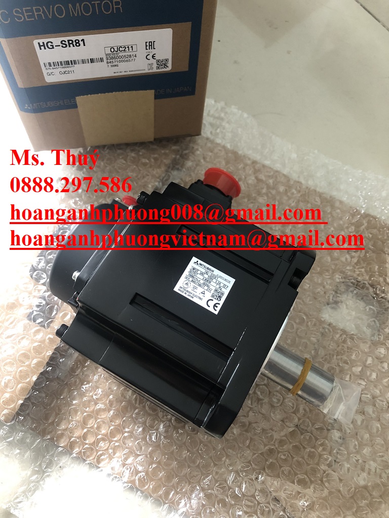 New 100% - Servo Motor Mitsubishi HG-SR81 - Bình Dương