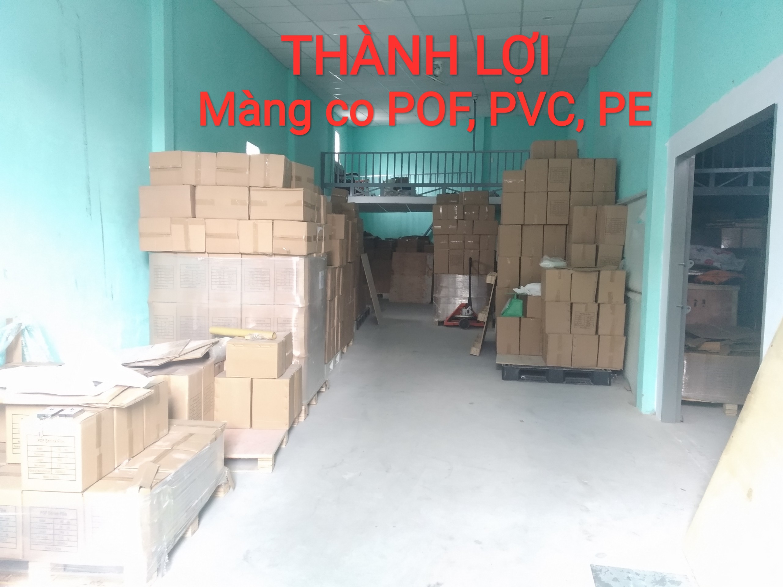 Nhập khẩu và cung cấp màng co POF, PVC, PE, màng túi nylon