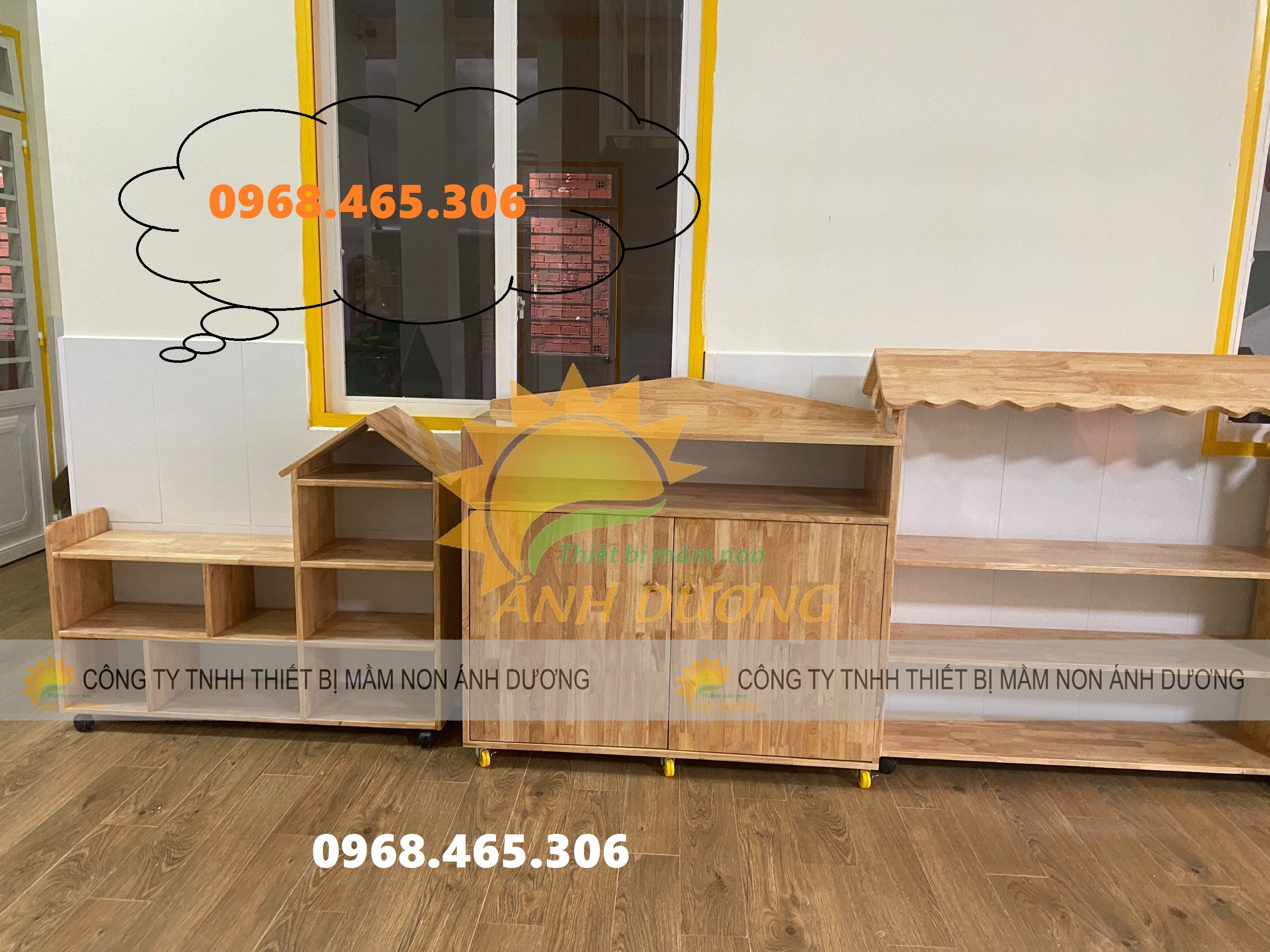 Kệ montessori, kệ gỗ mầm non nhiều mẫu chất lượng cao