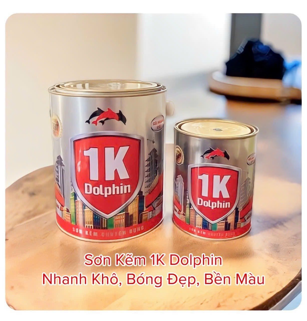 SƠN KẼM CHUYÊN DỤNG 1K DOLPHIN