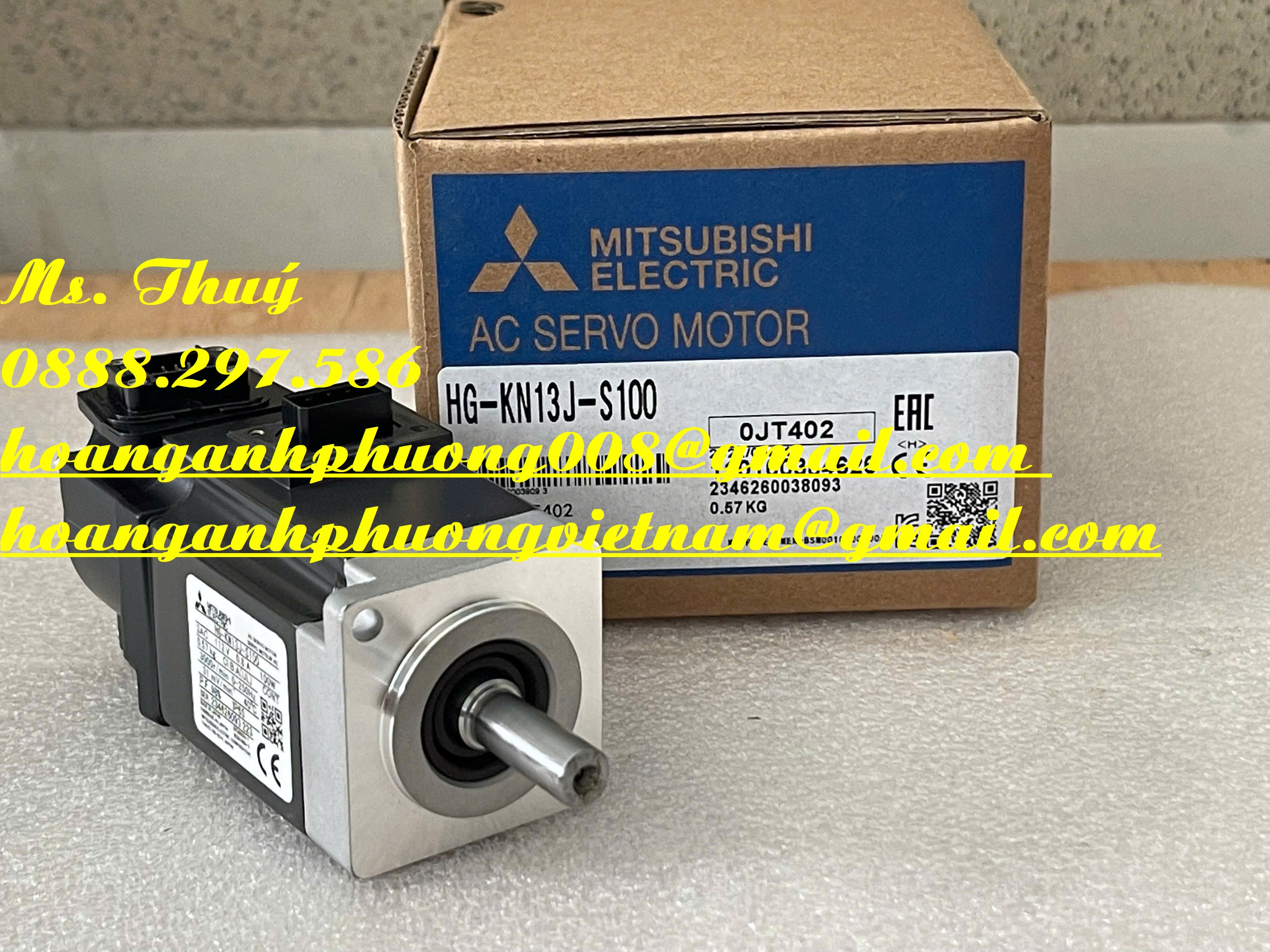 Servo Motor HG-KN13J-S100 Mitsubishi - Hàng Nhật giá tốt