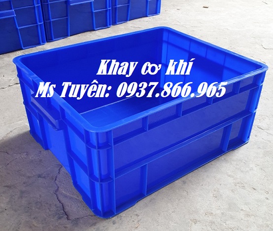 Thùng nhựa nguyên sinh, thùng nhựa công nghiệp, thùng cơ khí có nắp đậ