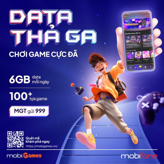 MobiGames: Chơi game cực đã – Không lo tốn data cùng MobiFone
