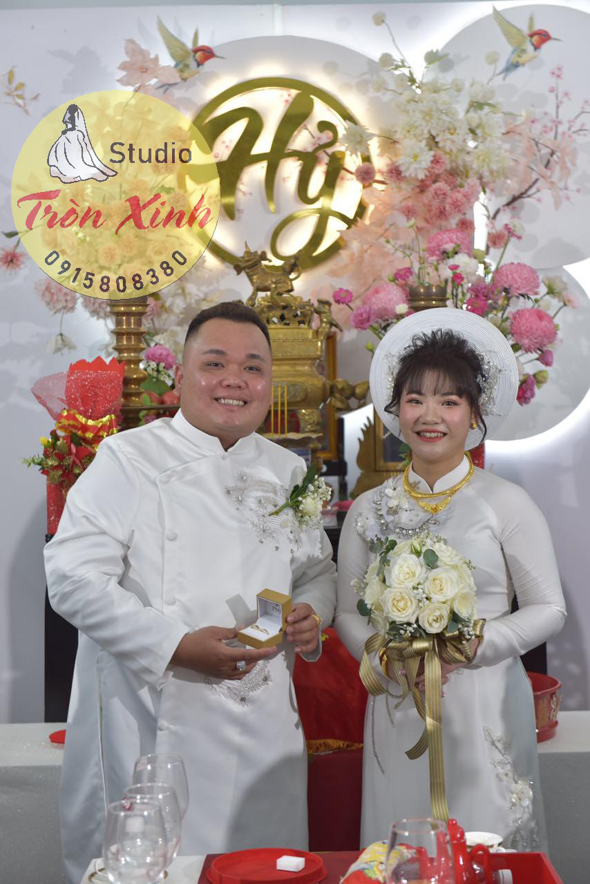 Áo dài cưới Bigsize Tròn Xinh 26.4